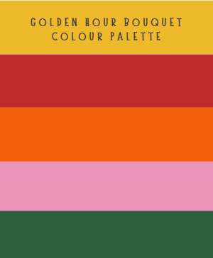 Golden Hour Bouquet